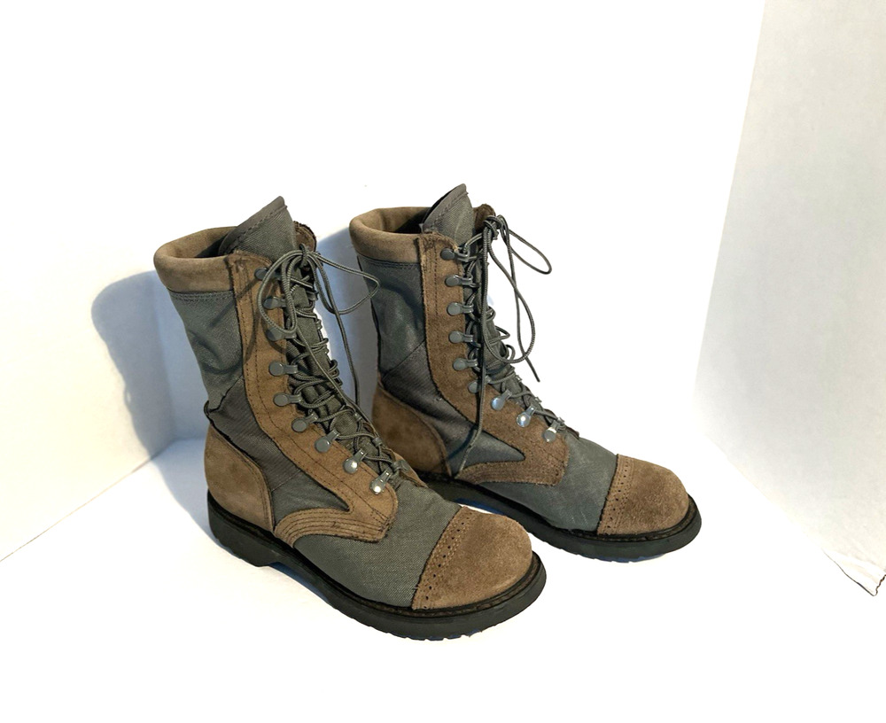 CORORAN 87257 SAGE GREEN FULL FORCE MARAUDER USA COMBAT BOOTS SIZE 9 EXCELLENT